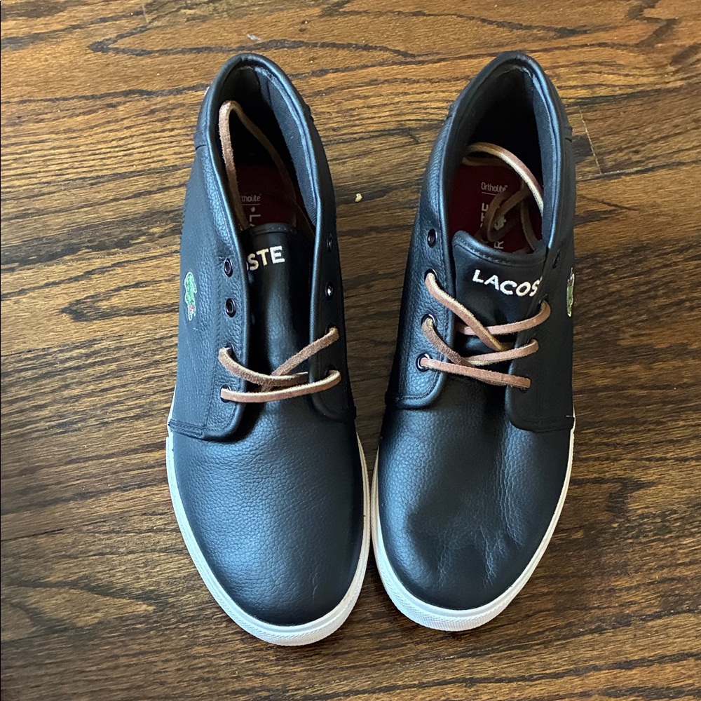 Lacoste Men's Black Chukka Boots